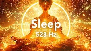 528 Hz Healing Sleep, Solar Plexus Chakra Music for Positive Transformation, Solfeggio Frequencies