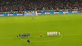 UEFA Euro 2020 Semi Finale -Italy vs Spain -  Penalty Shootout Wembley Stadium 06/07/2021