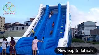 The New big inflatable slide for Newleap