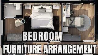 How to ARRANGE Your BEDROOM FURNITURE : DOs and DONT's #interiordesign