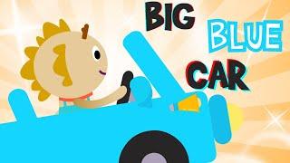 Big Blue Car | Car and Safety Song | Wormhole Learning