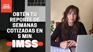 Obtén tu reporte de semanas cotizadas en 5 minutos