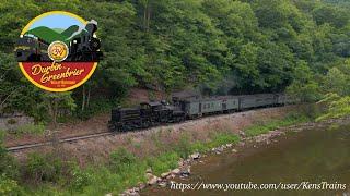 Cass Scenic Railroad’s “Greenbriar Express”, near Durbin, WV