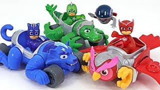 PJ Masks Animal Power Catboy, Gekko, Owlette Animal Rider! Go! | DuDuPopTOY