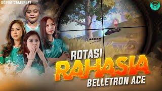 ZONA KEBANTING !! BELLETRON ACE TERPAKSA PAKAI ROTASI RAHASIA ?? BABYLA PUBG MOBILE