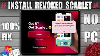 Solving Scarlet Revoked Issues : Revive Revoked Apps (2024)