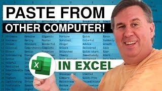 Excel - Unveiling Two Hidden Clipboard Secrets in Excel - Insider Tips and Tricks - Episode 2440