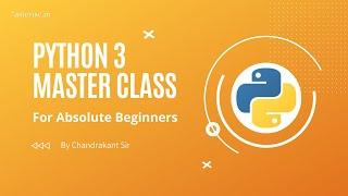 Day 0 Python 3 MasterClass