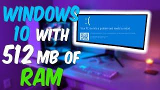 512mb of RAM on Windows 10 in 2020! - Can it game?