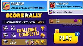 Score Rally RAINBOW Solo Challenge Perfect Heist BLOW EM RAINBOW Solo Challenge | Match Masters Tips