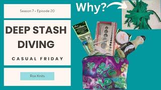 2 new knitters, 1 DIY notions pouch, and 100 green zippers //  Casual Friday S7E20