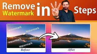 Remove Watermark from any Picture in 3 Steps using Photoshop