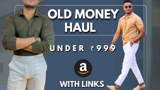 Old Money Style Haul Under 999 | Budget Old Money Aesthetics