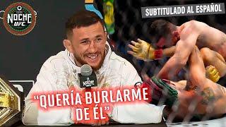 Merab PERDONA a Sean O'Malley, estará con Topuria y pide a Figueiredo | Noche UFC Subtitulado