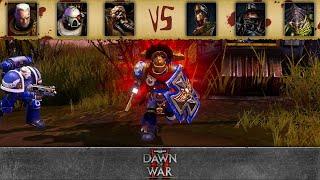 Warhammer 40,000: Dawn of War 2 - 3v3 | Ultramarine + oLev + leonus [vs] Dragonis + Piluco + Katla