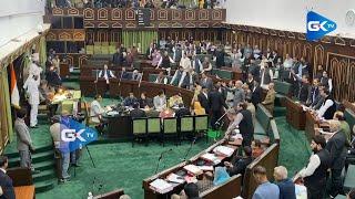 Noisy scenes in J&K assembly over Kathua killings, Gulmarg fashion show