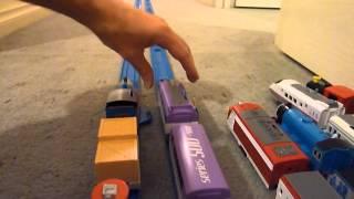 Trackmaster Tomy Plarail Drag Races!!