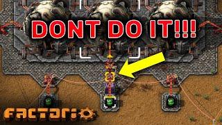 Don't Save Nuclear Fuel Cells in Factorio