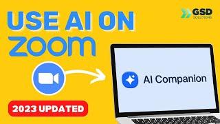 HOW TO ACTIVATE & USE ZOOM AI Companion [FULL Tutorial 2023]  
