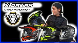 Nuevo CASCO X DAKAR de PUNTO EXTREMO - RESEÑA / REVIEW   || PuertoUSB