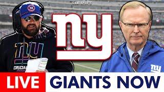 LIVE Giants News, Rumors: Brian Daboll & John Mara BEEF? + Can’t Tank Right & New NFL Mock Draft