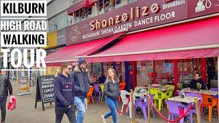 London Walk 2022 | Kilburn High Road to Willesden Lane West London | Unseen London [4K HDR]