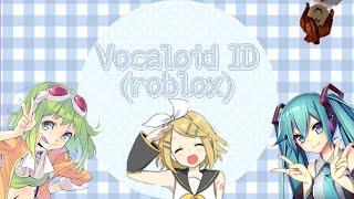Roblox vocaloid id || Yeen