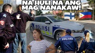 NAHULI NA ANG MAG NANAKAW ‍️ANG BILIS NG PANG YAYARI!FILIPINA LIFE IN FINLAND|COUPLE ️