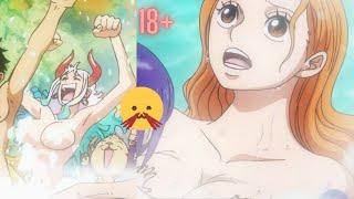 Nami and Yamato Bath scene | One Piece | only 18+