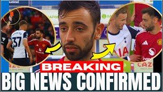 BREAKINGHE TOLD ME IT BEFOREBRUNO FERNANDES REVEALS ALL ABOUT HIS RED CARD WITH TO UTD! #manutds