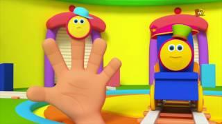 Bob Zug Finger Familie | Kinderlieder | Gedicht für Kinder | Kids Rhyme | Bob Train Finger Family