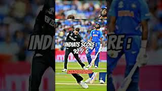 Let's Relive India Vs New Zealand ( WC semi final 2019 )  #shorts #cricket #india