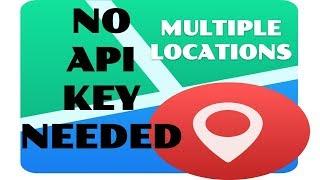 How to Embed a Map with Multiple Locations on Your Website No API Key Needed