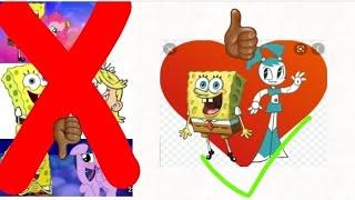 my opinion to ship with SpongeBob SquarePants