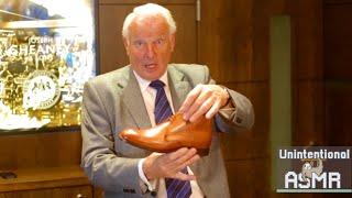 Unintentional ASMR  Traditional Leather Shoe Salesman in London