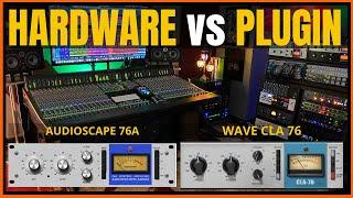 HARDWARE VS PLUGIN | Audioscape 76A vs Waves CLA76