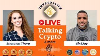 Crypto4Life Presents: Shannon Thorp, Talking Crypto, XRP, Ripple, ETHGate & MORE!