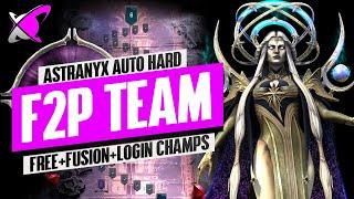 ASTRANYX THE DARK FAE | "HARD F2P Auto" Team | RAID: Shadow Legends