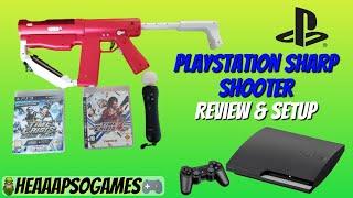PlayStation Move Sharpshooter 2021 Review, Setup & Showcase with Time Crisis!