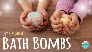 How to Make DIY Bath Bombs  |  Easy Recipe! Kids Safe & Organic
