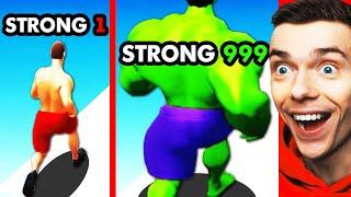 Upgrading Into STRONGEST MAN (Muscle Rush)