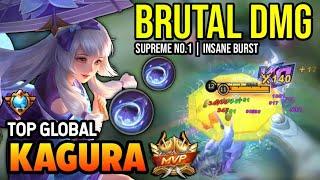 KAGURA BEST BUILD 2023 | TOP GLOBAL KAGURA GAMEPLAY | MOBILE LEGENDS