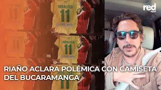 Alejandro Riaño se disculpa luego de que 'Juanpis González' usara camiseta del Bucaramanga en show