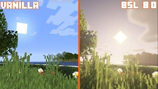 Vanilla vs BSL 8.0 | Shader Comparison