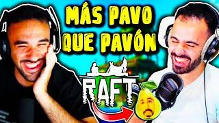 Los MEJORES MOMENTOS de LOS CUATRO DIRECTOS en RAFT | IlloJuan, Andrés y Guille 