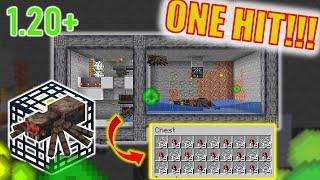 ONE HIT Spider XP Farm for Minecraft 1.20+