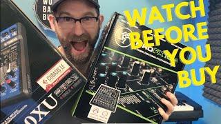 Yamaha MG VS Mackie ProFx - Livestream USB Mixer Smackdown