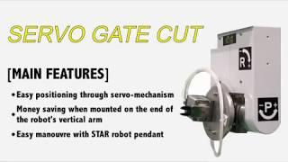 EINS / Gate Cut with NW Mini Air Nipper & STAR AUTOMATION Servo-Head
