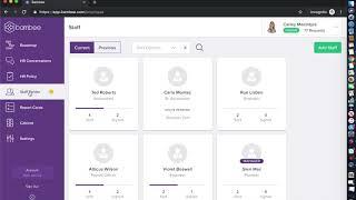 Bambee HR Features Demo