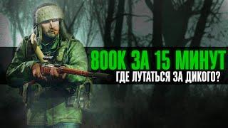 800к на диком за 15 минут - где лутаться? | ESCAPE FROM TARKOV | ТАРКОВ| EFT | PIXEL8